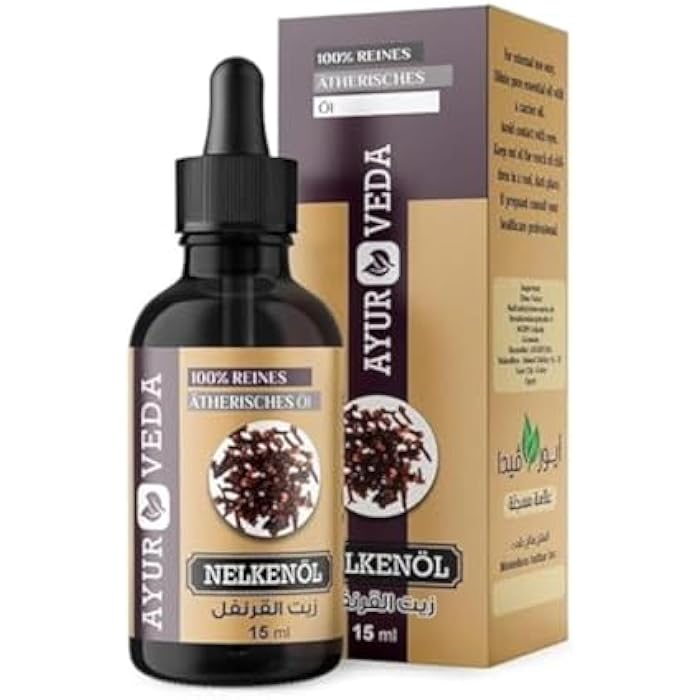 Natural Distilled Clove Oil 15ml